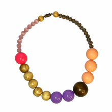 Load image into Gallery viewer, Lavender Neon Gumball Necklace
